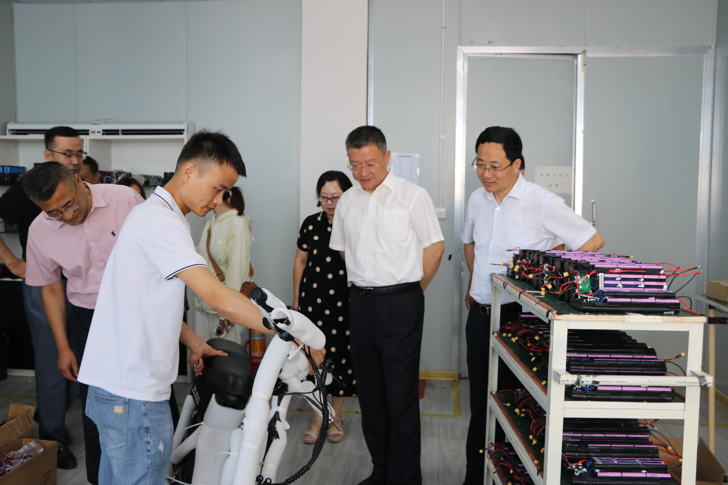 曹付忠深入滁州企业走访调研